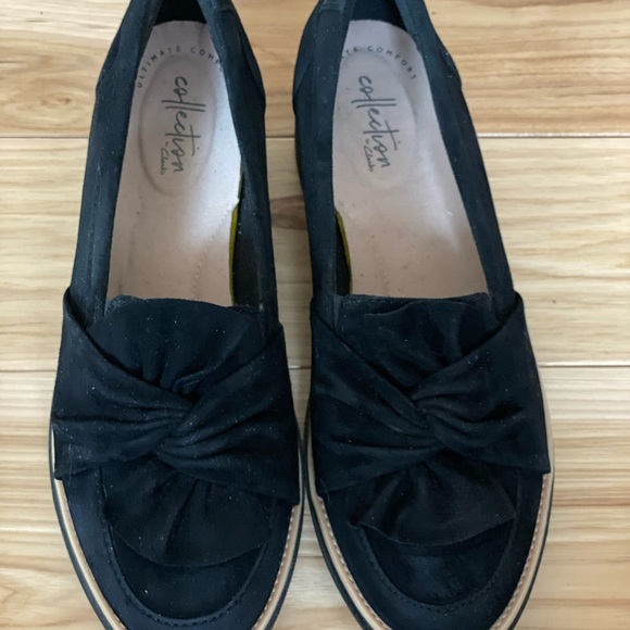 Clark’s Microsuede Loafers Size 7 - Picture 4 of 4